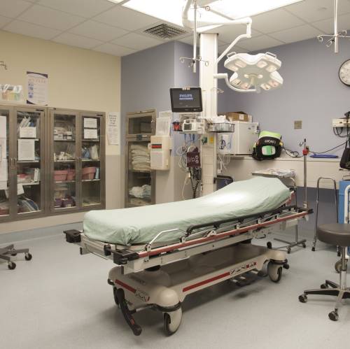 Sala de urgencias de un hospital