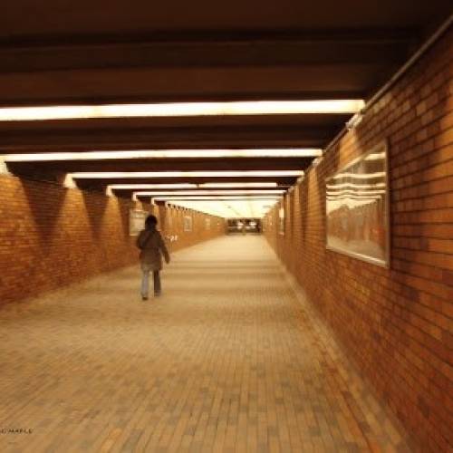 Túnel largo Bonaventure, RÉSO, Montreal