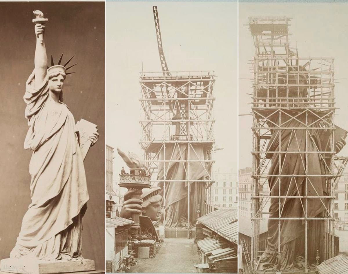 Historia de construcción de la Estatua de la Libertad | GMR idiomas