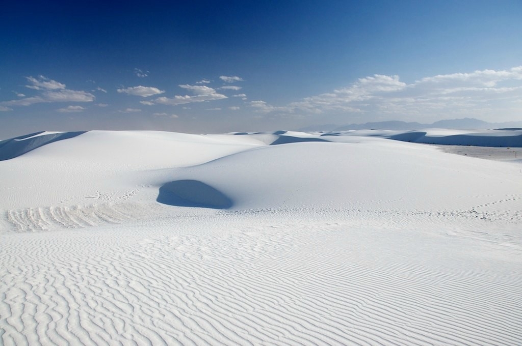 Las maravillosas arenas blancas del desierto White Sands